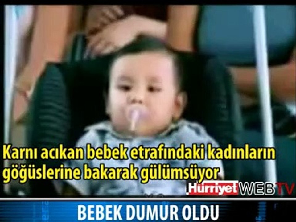 BEBEK ŞOKE OLDU