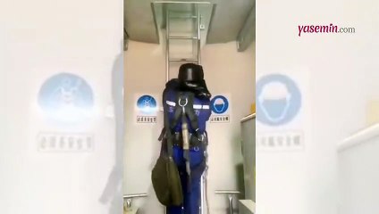 Devasa rüzgar türbinlerinin iç kısmı ilgi uyandırdı!