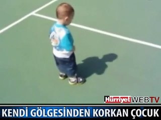 KENDİ GÖLGESİNDEN KORKTU