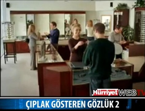 ÇIPLAK GÖSTEREN GÖZLÜK