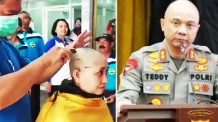 Teman Sekolah Sudah Cukur Gundul, Teddy Minahasa Urung Jadi Kapolda Jatim