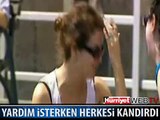 DENİZİN İÇİNDEN ANİDEN ÇIKTI