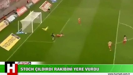 STOCH ÇILDIRDI RAKİBİNİ YERE VURDU