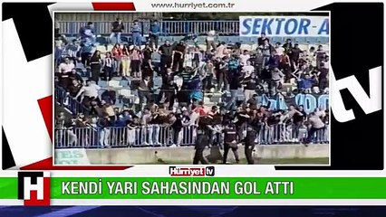 Kaleci şaştı kaldı