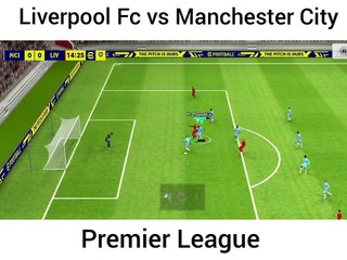 Liverpool Fc vs Manchester City Premier League match.