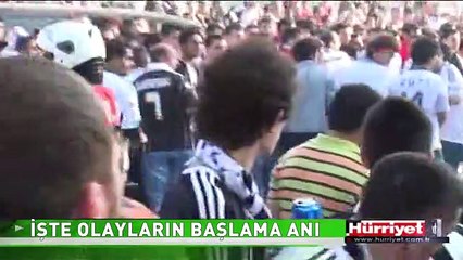 BEŞİKTAŞ'TA OLAYLAR BÖYLE BAŞLADI! YUNUSLAR HAVAYA ATEŞ AÇINCA ORTALIK BÖYLE KARIŞTI