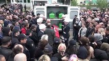 Bursa’da aile içi şiddet olayına müdahale ederken şehit olan polis memuru için tören düzenlendi