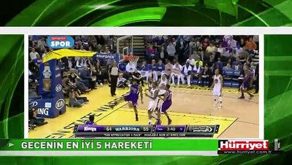 NBA'DE GECENİN EN İYİ BEŞ HAREKETİ