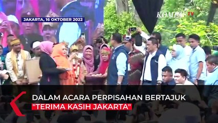 Momen Anies dan Ahmad Riza Dapat Golok dan Cincin dari Warga Betawi