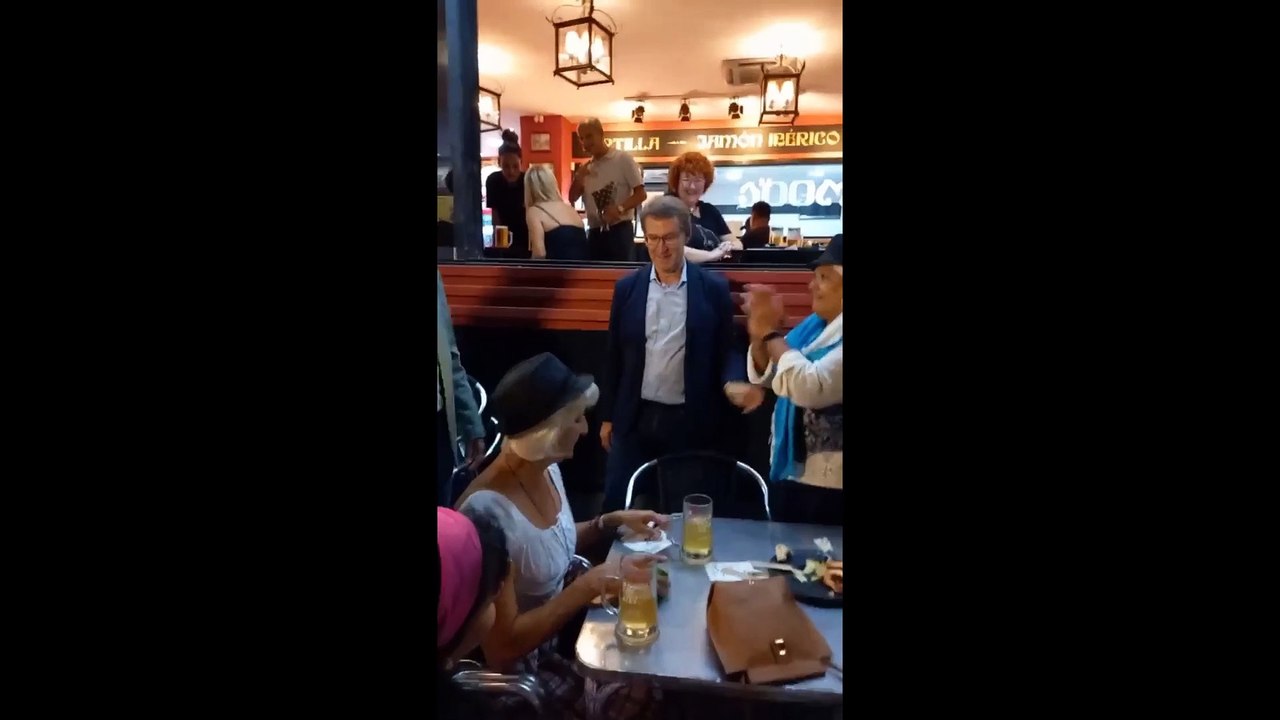 Le cantan las cuarenta a Feijóo en Canarias