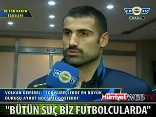 FENERBAHÇELİ FUTBOLCULARDAN İSTİFA YORUMU