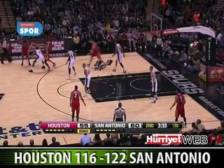 HOUSTON ROCKETS 116 - 122 SAN ANTONIO SPURS