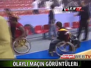 BJK TV KAMERASINDAN OLAYLI DERBİNİN GÖRÜNTÜLERİ