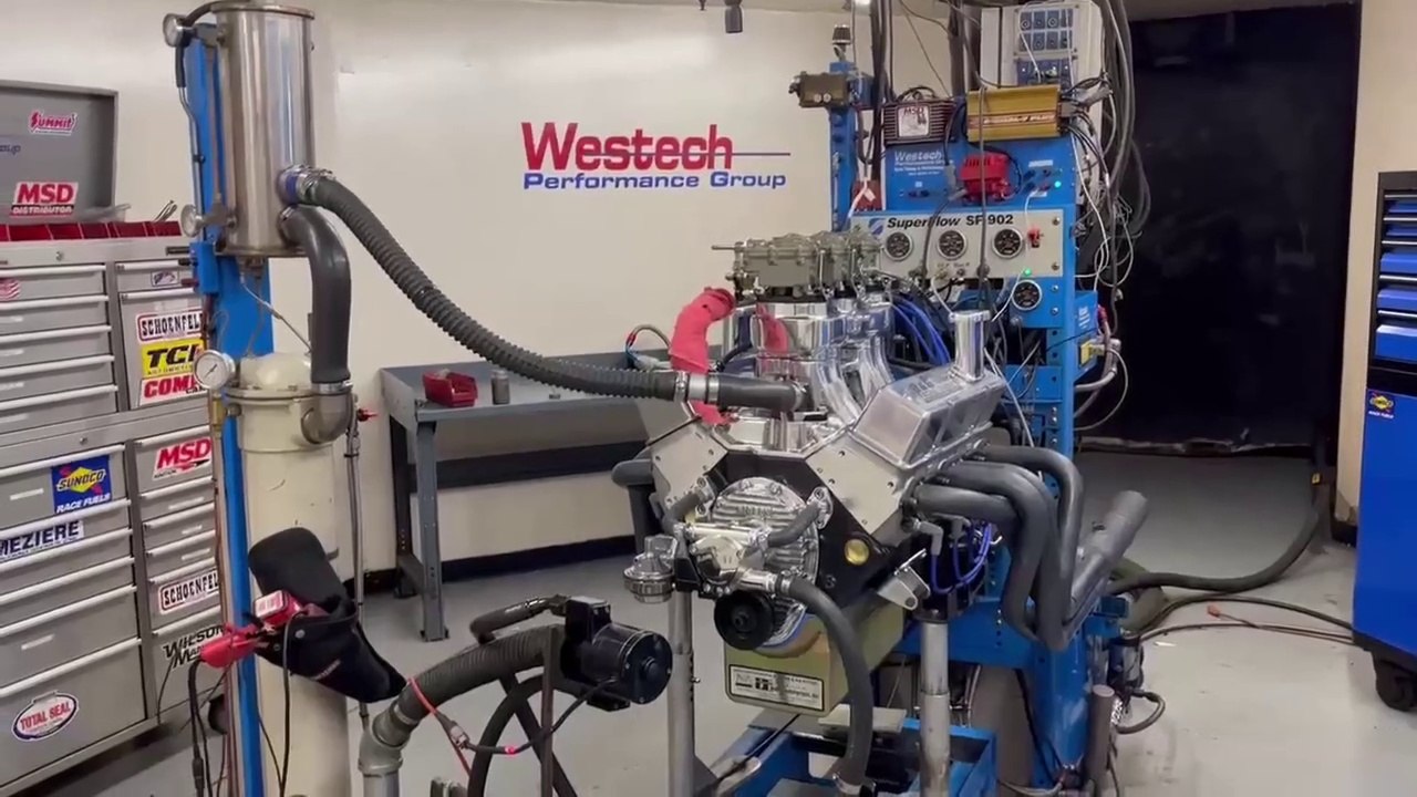 383-Inch Budget Stroker Small-Block Chevy with Three Two-Barrel Carbs Dyno Flogged