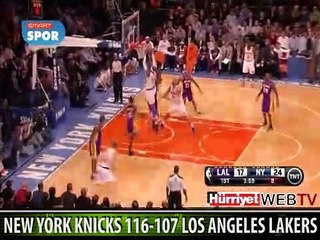 NEW YORK KNICKS - LA LAKERS