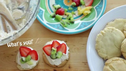 Simple Baking ,How To Make Mini Fruit Pizza at Home 2022.