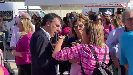 A Catanzaro la "Prima passeggiata in rosa" per il tumore al seno