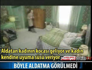 KOCASINI BÖYLE ALDATTI