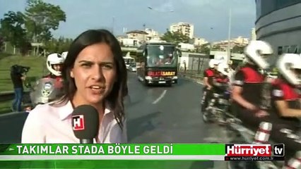 TAKIMLAR STADA BÖYLE GELDİ