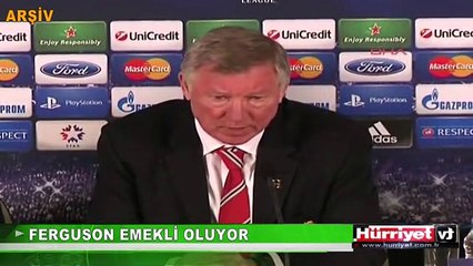 DÜNYA FUTBOLUNDA BİR DEVİR KAPANIYOR! ALEX FERGUSON EMEKLİ OLUYOR