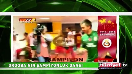 DROGBA'NIN ŞAMPİYONLUK DANSI