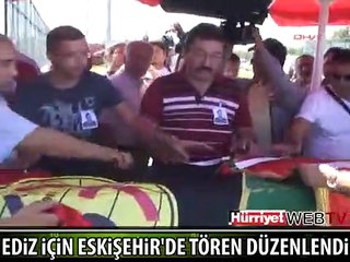 ESKİŞEHİRSPORLU EDİZ İÇİN TÖREN DÜZENLENDİ