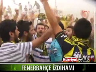TOPUK YAYLASI'NDA FENERBAHÇE İZDİHAMI