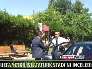 UEFA YETKİLİSİ ESKİŞEHİR ATATÜRK STADI'NI İNCELEDİ