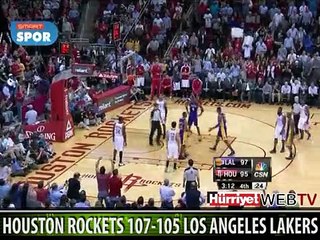 HOUSTON GERİDEN GELİP LAKERS'I DEVİRDİ