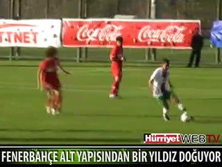 FENERBAHÇE ALT YAPISINDAN BİR YILDIZ DOĞUYOR