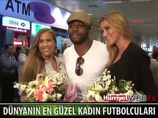 DÜNYANIN EN GÜZEL KADIN FUTBOLCULARI İSTANBUL'DA