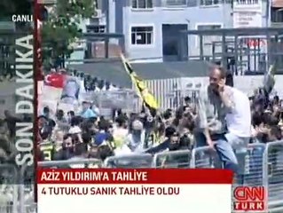 TARAFTARIN TAHLİYE SEVİNCİ