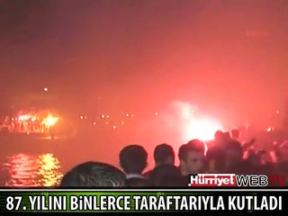 GÖZTEPE'NİN 87. YILI BÖYLE KUTLANDI