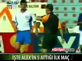 İŞTE ALEX'İN 5 ATTIĞI İLK MAÇ