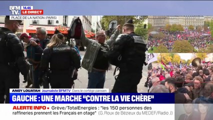 Un dispositif de sécurité très conséquent pour la "marche contre la vie chère et l'inaction climatique"