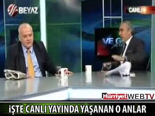CANLI YAYINDA KÜFÜR ETTİ