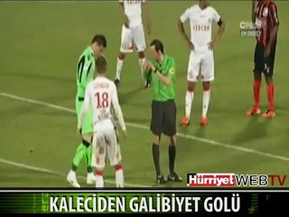 KALECİDEN GALİBİYET GETİREN FRİKİK