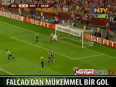 FALCAO'DAN MÜTHİŞ GOL