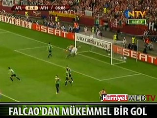 FALCAO'DAN MÜTHİŞ GOL