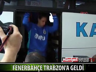 FENERBAHÇE TRABZON'A GELDİ