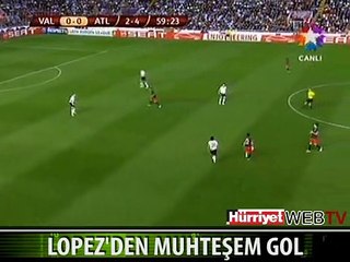 ADRIAN LOPEZ'DEN HARİKA BİR GOL