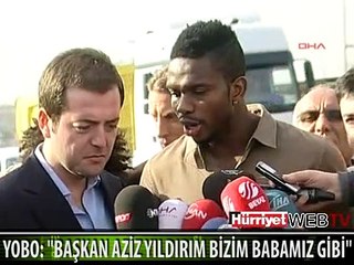 YOBO: "BAŞKAN AZİZ YILDIRIM BİZİM BABAMIZ GİBİ"