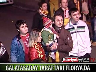 GALATASARAYLI TARAFTARLAR FLORYA'DA