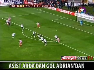 ASİST ARDA'DAN GOL ADRİAN'DAN