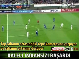 KALECİ İMKANSIZI 20 SANİYEDE 2 KEZ BAŞARDI