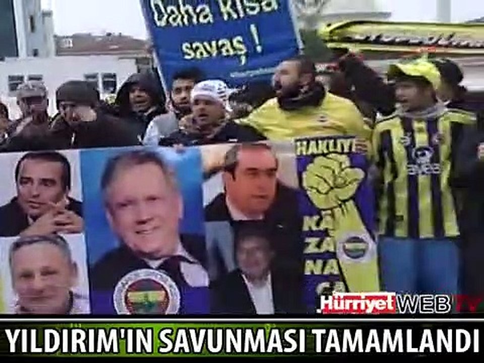 FENERBAHÇELİ TARAFTARLAR ÇAĞLAYAN'DA