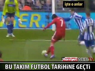 BU TAKIM FUTBOL TARİHİNE GEÇTİ