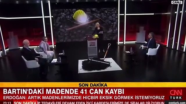 CNN Türk stüdyoya kömür getirdi, profesör şaşırdı: Ne yapabilirim ben bununla yani