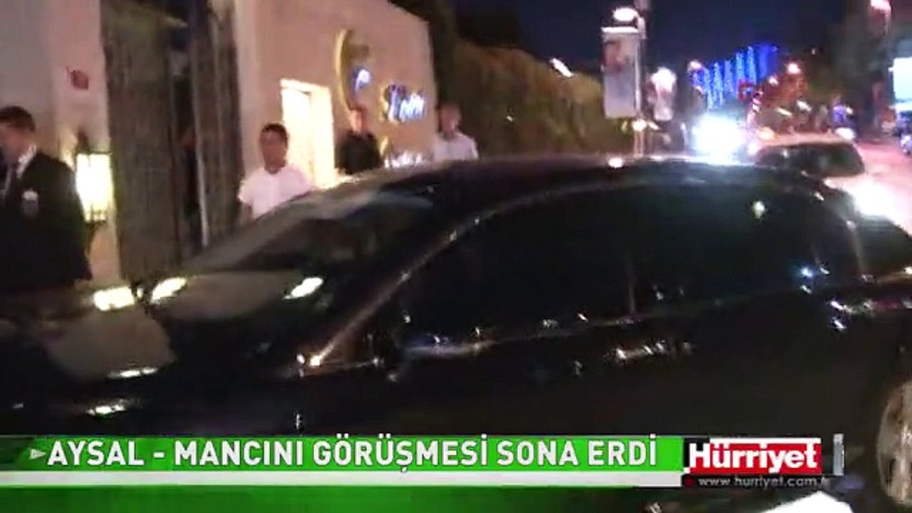 AYSAL - MANCINI İLE GÖRÜŞTÜ