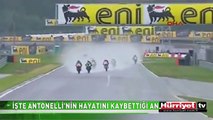 ANTONELLİ HAYATINI KAYBETTİĞİ KAZA KAMERADA